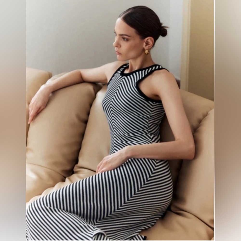 NWOT House of Harlow Knit Maxi Dress